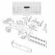 Frigidaire FES367AQF Oven Touchpad/Control Overlay (White) - Genuine OEM