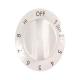 Frigidaire FES367CESF Burner Control Knob (White) - Genuine OEM