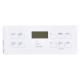 Frigidaire FFEW2425QWC Touchpad Control Panel Overlay (White) Genuine OEM
