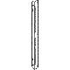 Frigidaire FFGS3025PWC Oven Door Side Trim - Genuine OEM