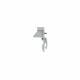 Frigidaire FGIF3036TFB Bottom Drawer Glide Bumper - Genuine OEM
