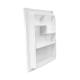 GE ETS22XBPBRWW Refrigerator Door Assembly (White) - Genuine OEM