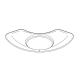 GE GDF645SSN3SS Plastic Course Filter - Genuine OEM