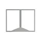 GE GDS20SBSDSS Vegetable Drawer Shelf Frame-Cover - Genuine OEM