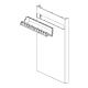 GE GDT225SGL0BB Outer Door Panel Assembly - Genuine OEM