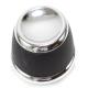 GE GFD48GSPK0DG Control Knob Assembly (Rubber/Chrome) - Genuine OEM