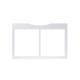 GE GFSS2KEYCSS Refrigerator Shelf Frame Without Glass - Genuine OEM