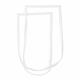 GE GSF25XGWABB Freezer Door Seal/Gasket - White - Genuine OEM