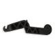 GE GSS25CSHWCSS Freezer Lever Assembly (Black) - Genuine OEM