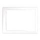 GE GSS25QFMAWW Dispenser Recess Trim (White) Genuine OEM