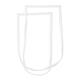 GE GSS25QFMAWW Freezer Door Gasket (White) - Genuine OEM