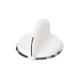 GE GTDP250GM0WW Control Knob and Clip - White - Genuine OEM