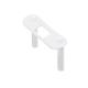 GE GTWS8650D0WS Lid Lock Bezel - Genuine OEM