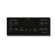 GE JGBP36SEM2SS Range Button Panel Overlay - Genuine OEM
