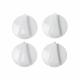GE JGBP79WEB7WW Burner Control Knob Kit (White) - Genuine OEM