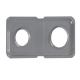 GE JGBP79WEB7WW  Double Porcelain Drip Pan (Right) - Genuine OEM