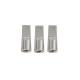 GE JGCC58EH4 Timer Control Knob (Chrome, 3 Pack) - Genuine OEM