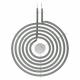 GE JHP67GxV5 Surface Burner Element (8 in) - Genuine OEM