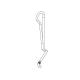 GE PDP715SYN3FS High Loop Drain Hose - Genuine OEM