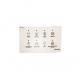 GE PSC23NHPCCC Dispenser Button Interface Control Board (color:Bisque) - Genuine OEM