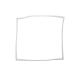GE TBX18JAXKRWW Refrigerator Door Seal/Gasket -white - Genuine OEM