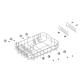 GE ZDT165SSL0SS Rack Assembly - Genuine OEM