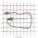 GE ZET2SM1SS Temperature Probe-Sensor - Genuine OEM