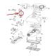 GE ZVC30L4SS Main Switch Support - Genuine OEM