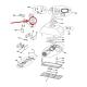 GE ZVC48L5SS Main Switch Support - Genuine OEM