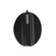 Hotpoint RA624F1WH Infinite Control Knob (Black) - Genuine OEM