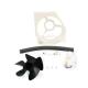 Kenmore 253.78889010 Condenser Fan Motor Kit - Genuine OEM