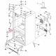 Kenmore 596.79542015 Center Door Hinge - Genuine OEM