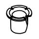 Kenmore 596.79542015 Wire Clip Bushing - Genuine OEM