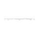 Maytag MES5775BAF Door Glass Bottom Support - White - Genuine OEM