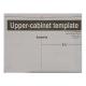 Maytag MMV4205DW3 Upper Cabinet Template Instruction Sheet - Genuine OEM