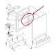 Whirlpool Part# W10181616 Dispenser Bracket (OEM)