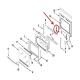 Whirlpool Part# W10277752 Door Hinge (OEM)