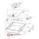 Whirlpool Part# W11042981 Control Bracket (OEM)