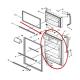 Whirlpool Part# W11084609 Door Assembly Kit (OEM)