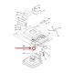 GE Part# WB01T10085 Stirrer Motor Screw (OEM)