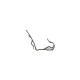 GE Part# WB2X9027 Thermostat Clip (OEM)