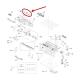 GE Part# WB34X27022 Duct Bracket (OEM) Upper,Rear