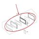 GE Part# WB56X27093 Door Assembly (OEM) Es