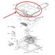 GE Part# WB62X29627 Maintop Glass and Frame Assembly (OEM)