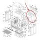GE Part# WB63X23200 Range Back (OEM)