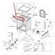 GE Part# WH16X10121 Brace (OEM) Front