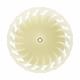 Whirlpool 3XWED5705SW1 Dryer Bulkhead Blower Wheel - Genuine OEM