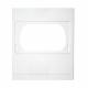 Whirlpool 7MWG66007XQ0 Dryer Front Outer Panel - Genuine OEM