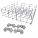 Whirlpool DP6880XLP1 Complete Lower Dishrack Assembly (w/wheels) - Genuine OEM