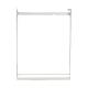 Whirlpool ED22TWXDN02 Plastic Top Shelf Frame (no glass) - Genuine OEM